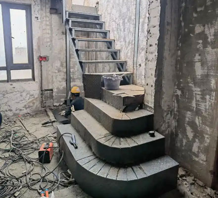 娄星楼梯安装制作